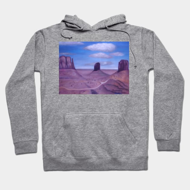 Scenic Monument Valley Hoodie by ocsjake613